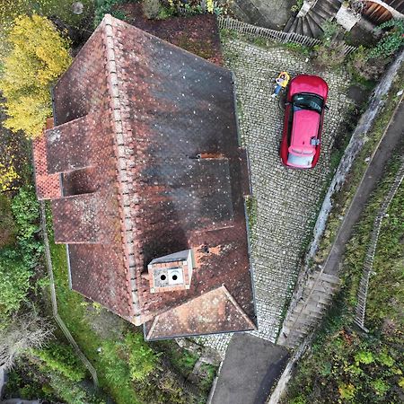 Ferienhaus Kobolzeller Schloesschen A.D.Weinsteige โรเทนบวร์ก อ็อบ แดร์เทาเบอร์ ภายนอก รูปภาพ