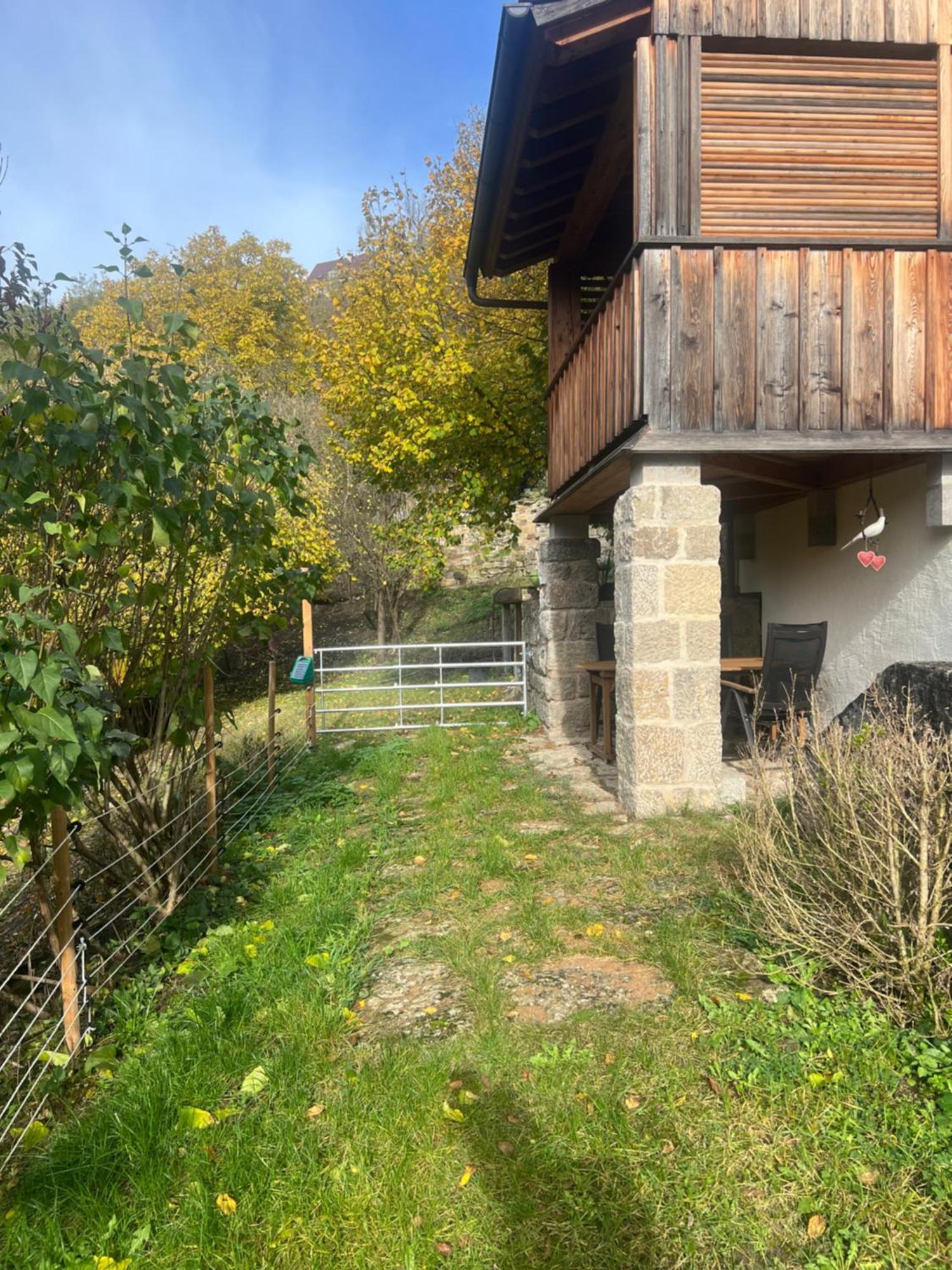 Ferienhaus Kobolzeller Schloesschen A.D.Weinsteige โรเทนบวร์ก อ็อบ แดร์เทาเบอร์ ภายนอก รูปภาพ