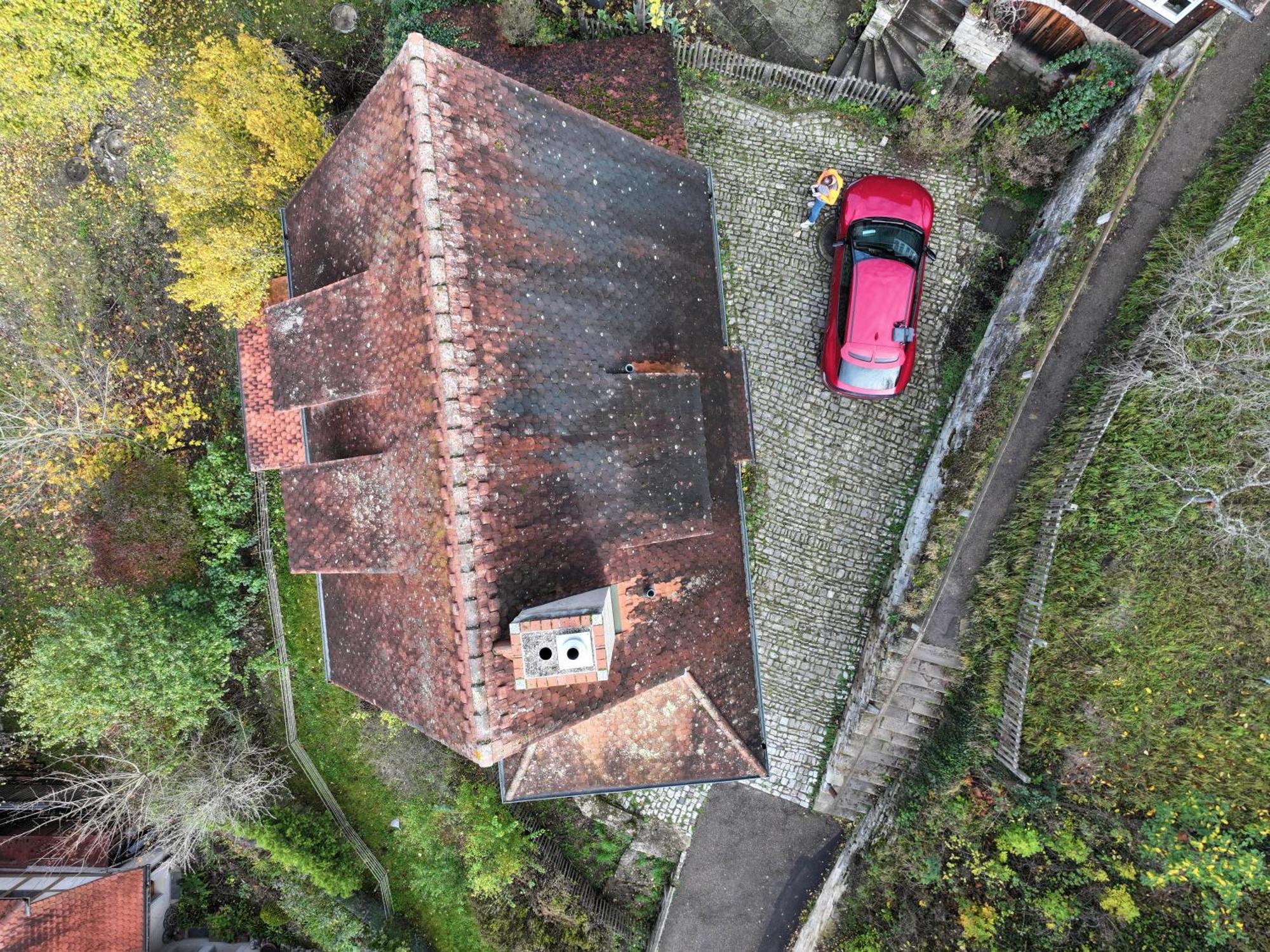 Ferienhaus Kobolzeller Schloesschen A.D.Weinsteige โรเทนบวร์ก อ็อบ แดร์เทาเบอร์ ภายนอก รูปภาพ